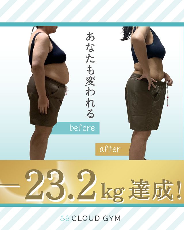 遺伝子検査ダイエットで23キロ減量した女性