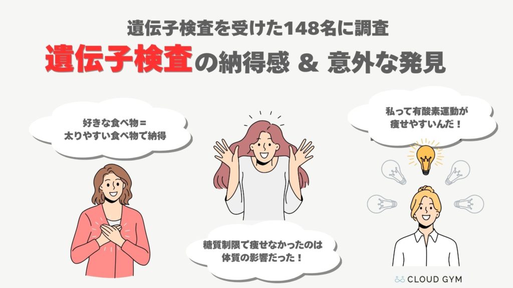 遺伝子検査で意外な発見がある