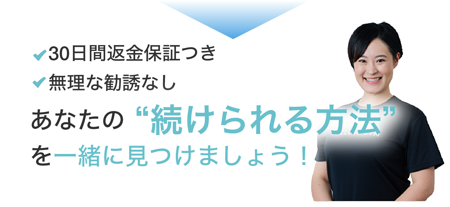 30日間で満足できなかったら全額返金保証