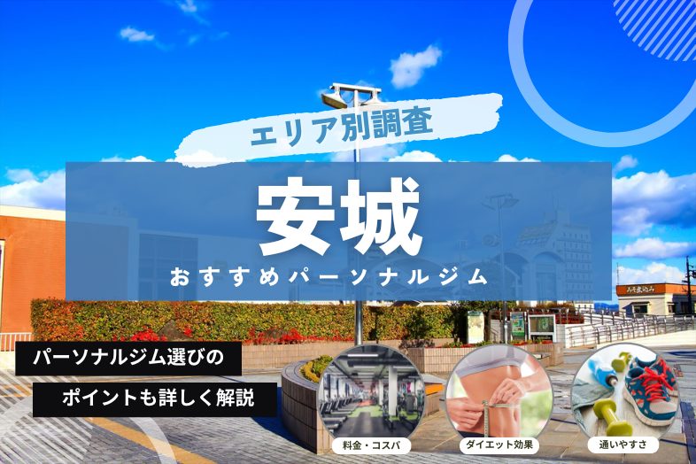 安城 おすすめパーソナルジム まとめ記事