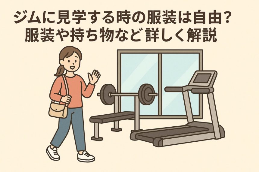ジム 見学 服装